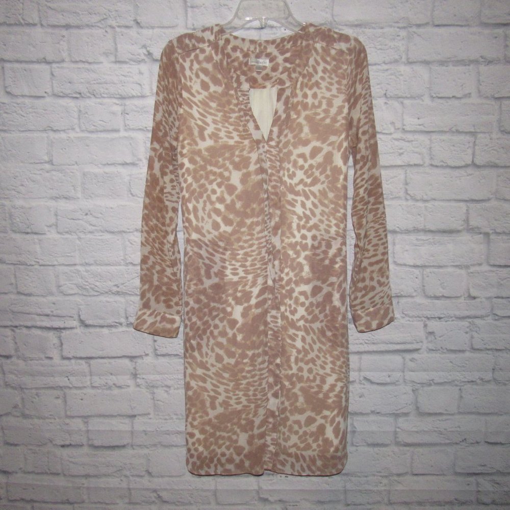 Charming Charlie Animal Leopard Print Dress Size M